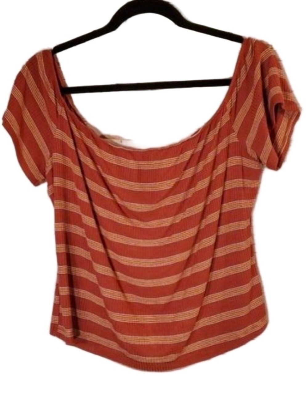 Mossimo Supply Co stripe off shoulder top